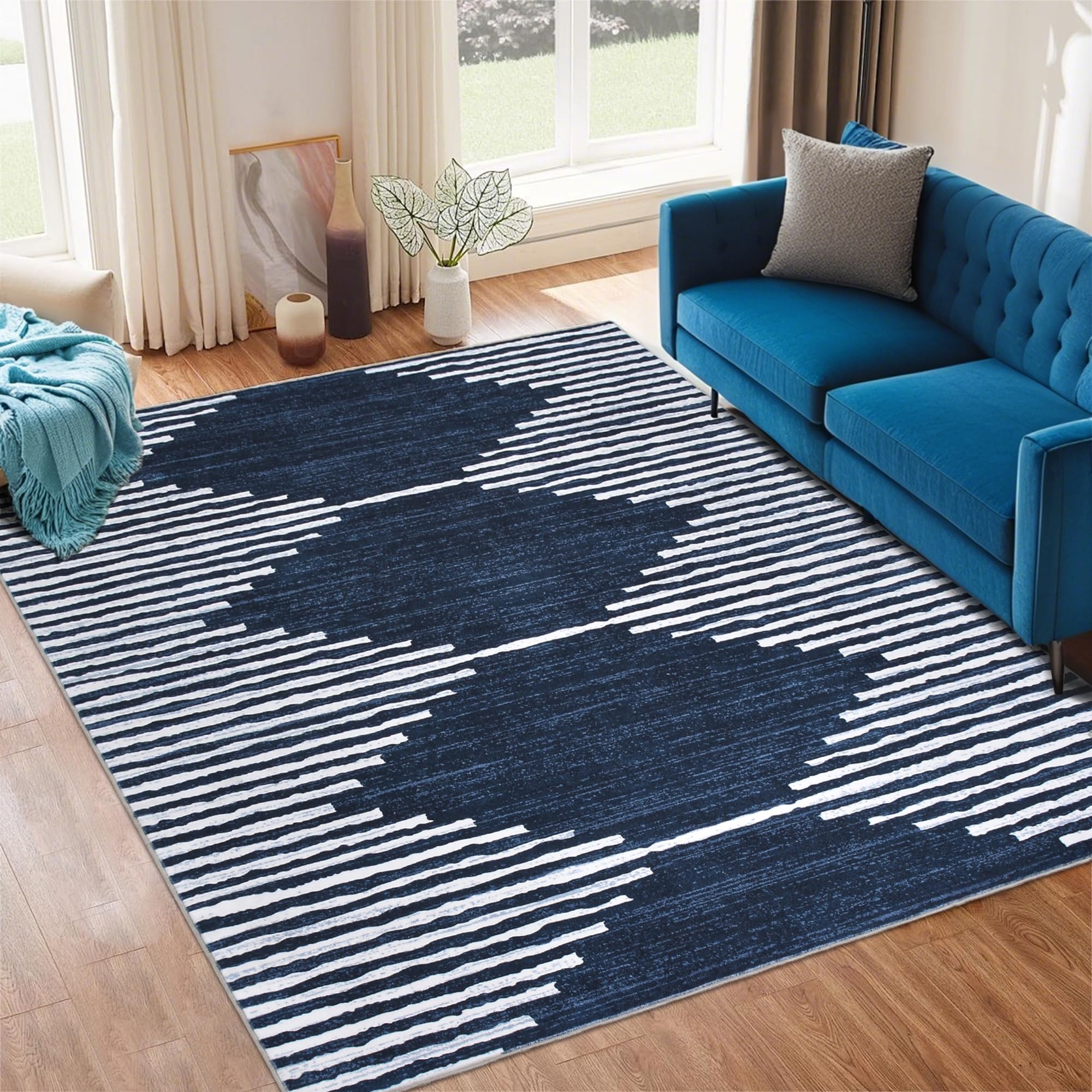 Amazon.com: HelloTree Area Rug for Living Room 6x9 Washable
